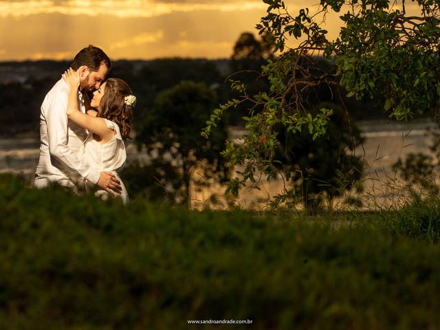 Pré wedding de Ensaio Romantico de Luciana e Paulo - Monumentos de Brasília - DF - Sandro Andrade Fotografias