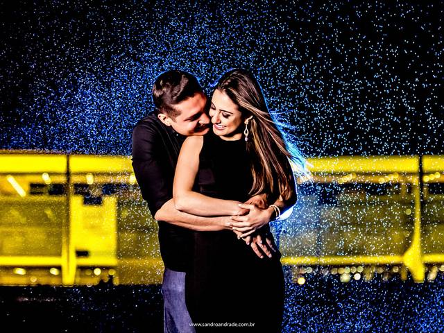 Pré wedding de Ensaio Romântico Selma e Ricardo - Torre TV de Brasília - DF - Sandro Andrade Fotografias