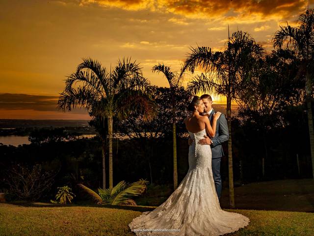 Pós wedding de Ensaio Pós Casamento - Trash The Dress - Vanessa e Gabriel - Espaço Panorama - Brasília - DF - Sandro Andrade Fotografias