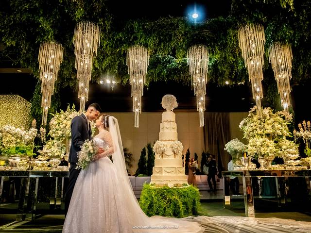 Casamento - Wedding de Casamento Hamanda e Mychell - Unique Palace - Brasília - DF -  Sandro Andrade Fotografias