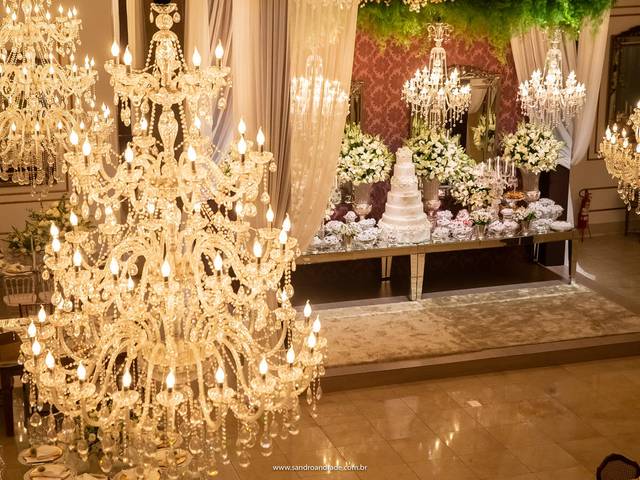 Decoração de Decoração do Casamento de Elinete e Diego no Porto Cristal - Brasília - DF - Sandro Andrade Fotografias