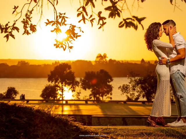 Pré wedding de Vanessa e Gabriel - Jardim Botanico e Hermida Dom Bosco - DF - Sandro Andrade Fotografias