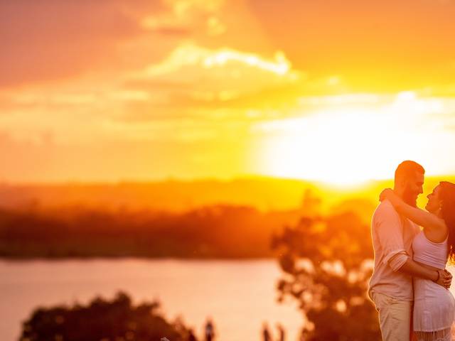 Pré wedding de Ensaio Nathalia e Rodrigo - Península dos Ministros e Ermida Dom Bosco - Sandro Andrade Fotografias - Brasilia - DF