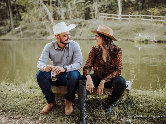 Pré Wedding  de Julia e Marcelo - Cunha-SP