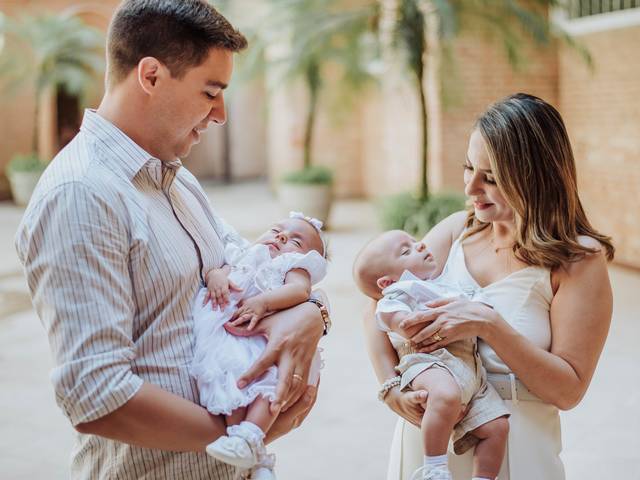 Batizado  de Liz e Breno