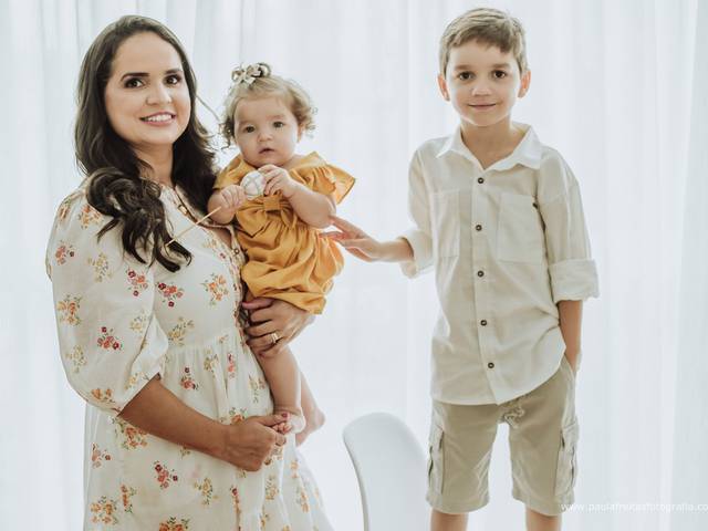 Estúdio  de Luiza e Davi Nadur - Páscoa 