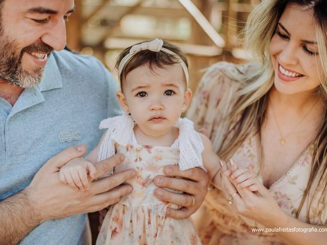 Infantil de Aurora - Ensaio 1 ano