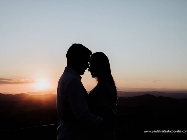 Pré Wedding  de Joseane e Raoni - Lavandário. Cunha, SP