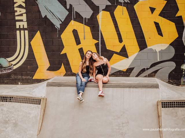 Ensaios de Manuela e Laura