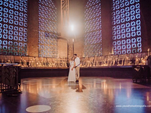 Casamento  de Daniele e Wueliton - Santuário Nacional de Aparecida