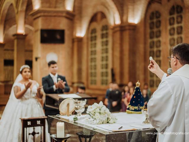 Casamento  de Vitoria e Luciano - Santuário Nacional de Aparecida