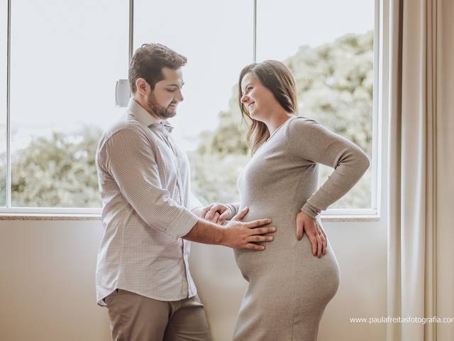 Gestante de A espera do Davi 