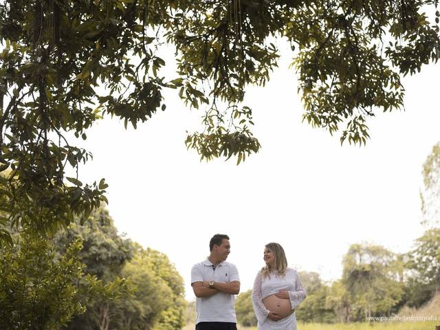 Gestante de Natália e Felipe à espera do João Miguel