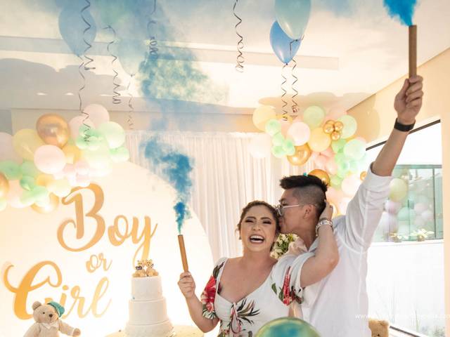 Infantil de Chá Revelação - Zyan