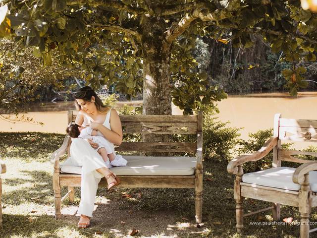 Batizado  de Maitê - o batizado