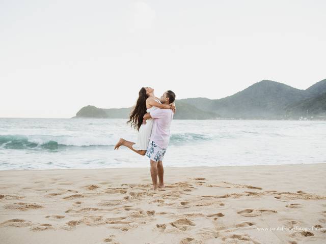 Pré Wedding  de Ana Carolina & Lucas - Pré Casamento em Paraty