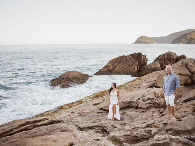 Pré Wedding  de Poliana & Diego - Ensaio de casal em Paraty, RJ