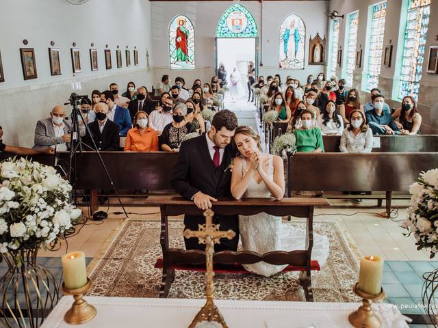 Casamento  de Ana Laura & Paulo - Casamento Religioso de dia