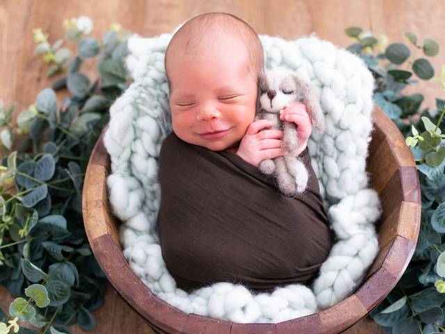 Newborn  de Ensaio de Newborn do Gael