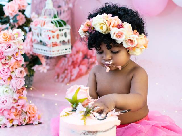 Smash The cake  de Ensaio Smash The Cake Jardim Encantado da Isadora