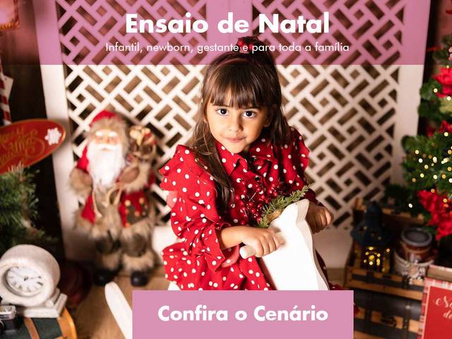 Datas comemorativas de Ensaio de Natal 2022