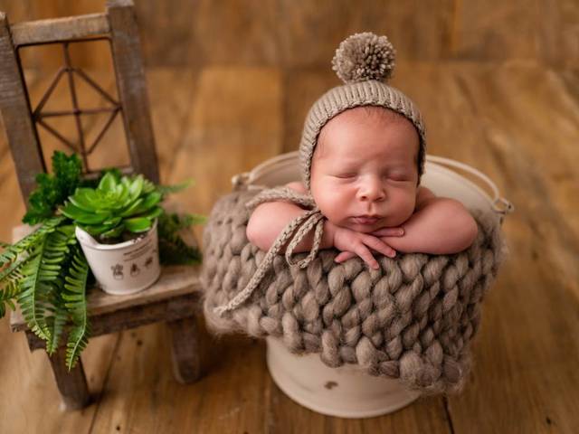 Newborn  de Ensaio newborn do pequeno Leonardo