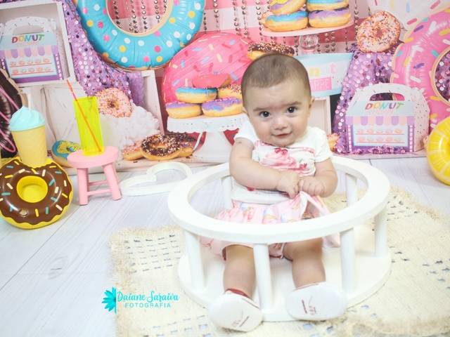 Mês das crianças  de Clara 5 meses 