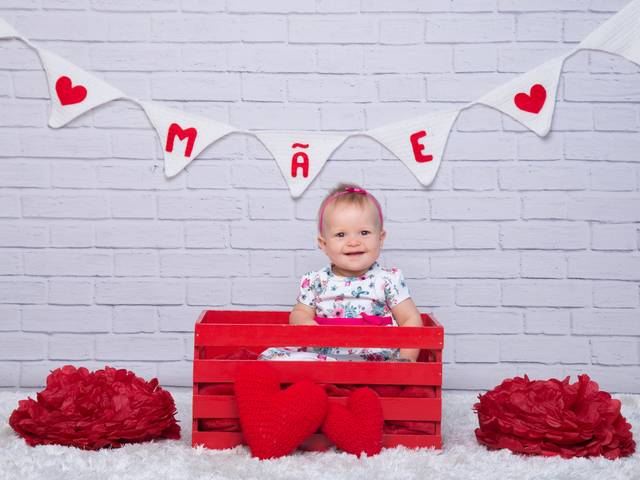 Acompanhamento Mensal de Acompanhamento mensal de bebês - Sessão dia das Mães 