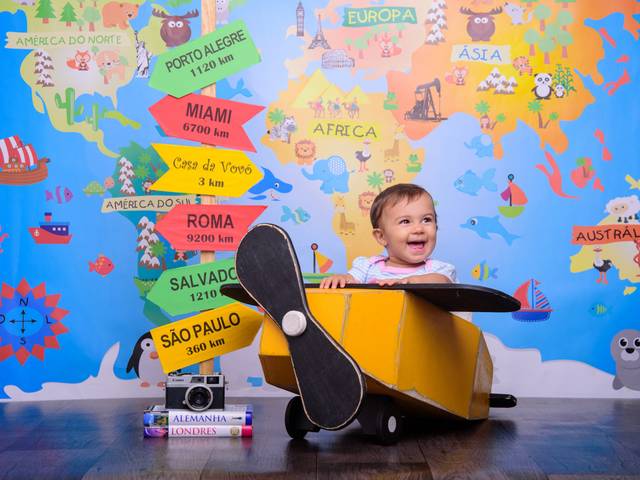 Acompanhamento Mensal de Acompanhamento mensal de bebês - Sessão Volta ao Mundo