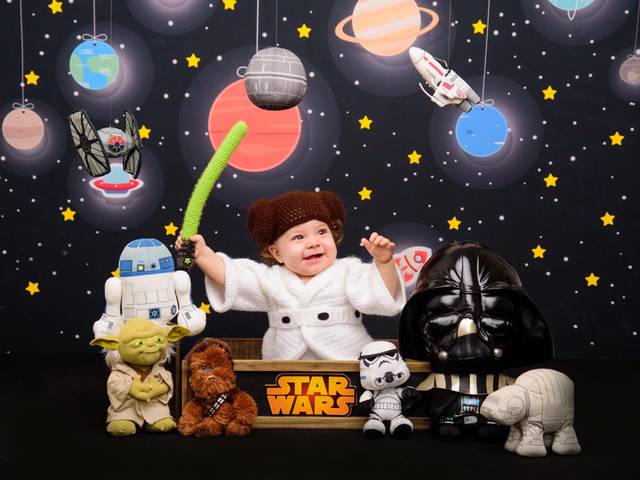 Acompanhamento Mensal de Acompanhamento mensal de bebês - Sessão Aventura no Espaço