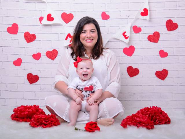 Acompanhamento Mensal de Sessão de fotos com tema dia das Mães <3