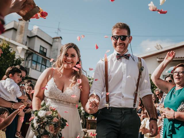 Casamentos e Batizados de Casamento em Casa Santa Maria da Feira | Vânia & Cláudio