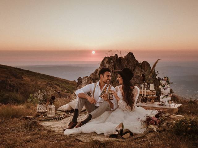 Sessões  de Elopement Wedding na Serra da Freita