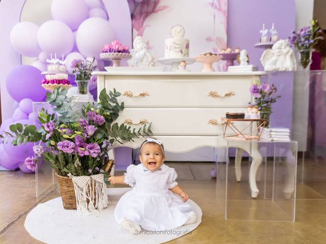 É Dia de Festa! de Batizado da Mariah