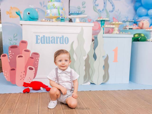 É Dia de Festa! de 1 ano - Eduardo