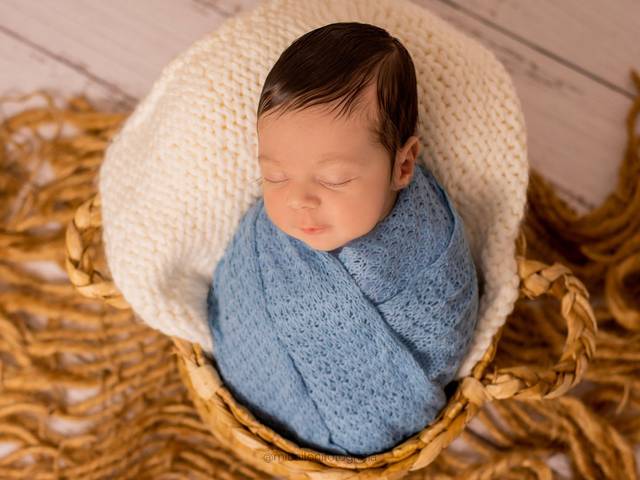 Ensaio Newborn de Primeiros Dias - André Gael