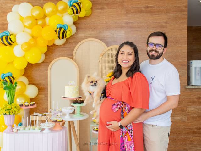 É Dia de Festa! de Chá de bebê - Mariah