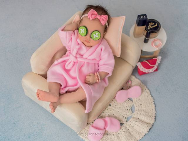 Ensaio Newborn de Primeiros dias  - Isabel