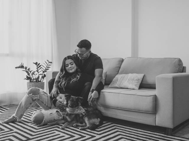 Ensaio Gestante LifeStyle de Á espera da Lia