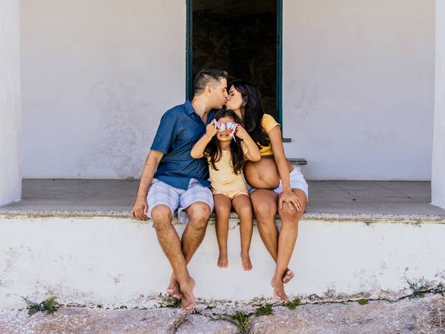 Ensaio Gestante LifeStyle de Á espera da Louise 