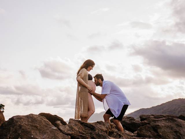 Ensaio Gestante LifeStyle de À espera da Elisa