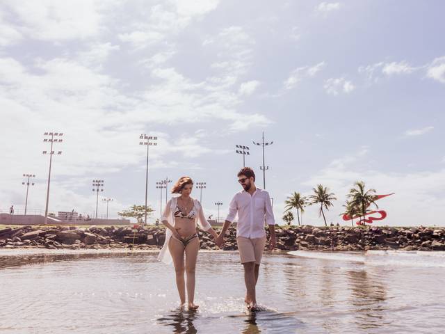 Ensaio Gestante LifeStyle de Á espera da Sofia