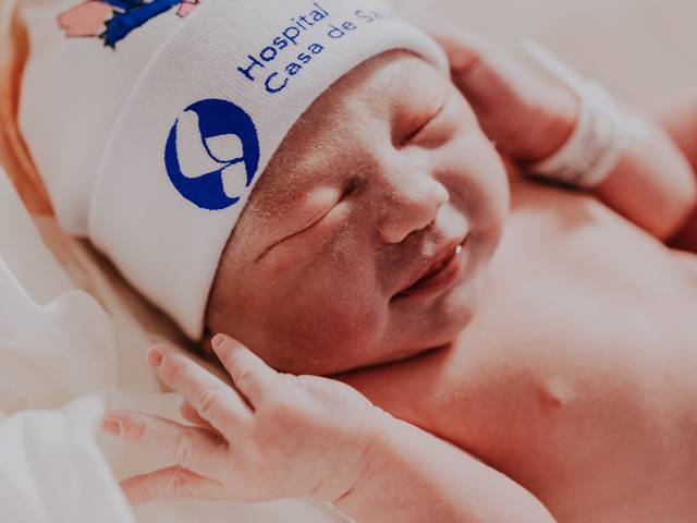 Fotografia de Parto de Boas vindas à Elena