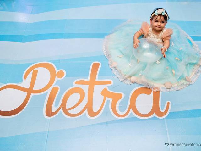 Festas infantis de 1 ano de Pietra