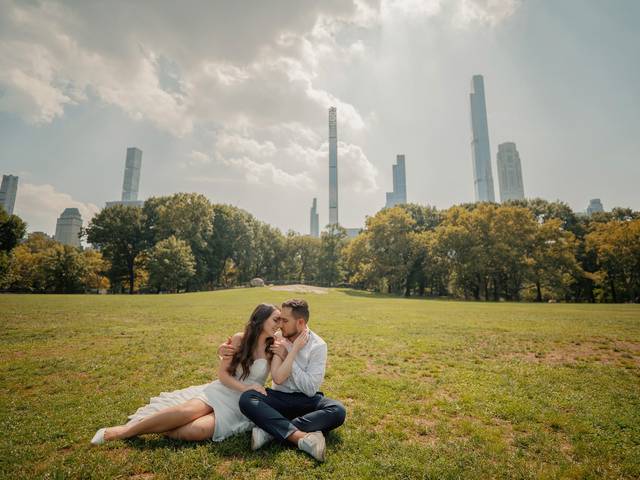 Ensaios de casais de Aline e Danilo em NY