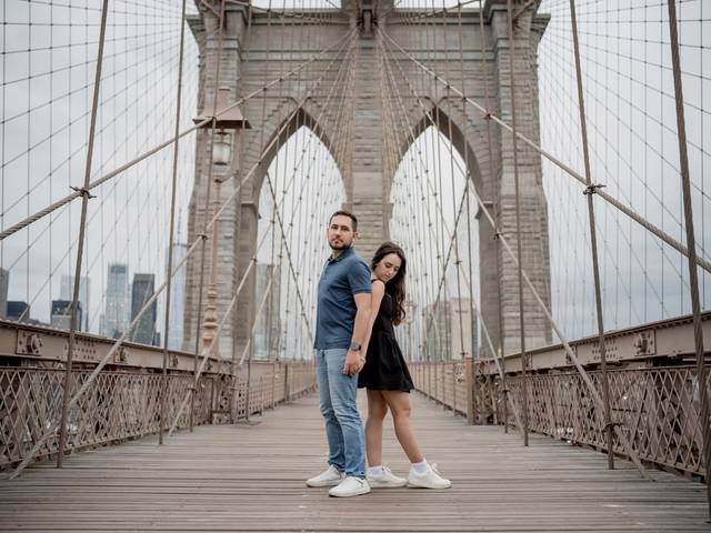 Ensaios de casais de Aline e Danilo em NY