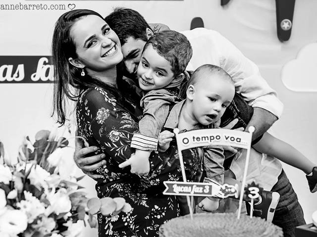 Festas infantis de Lucas e Matheus