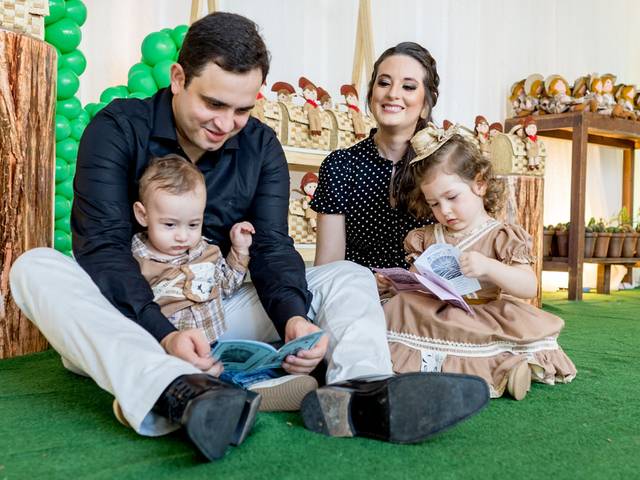 Festas infantis de Livia Maria & João Victor