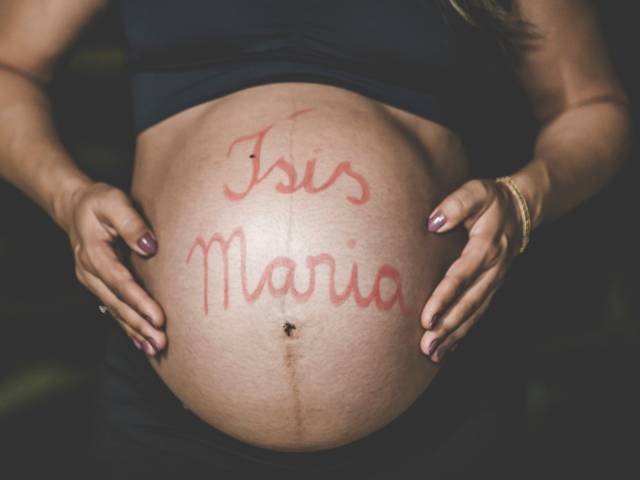 Gestante de Sulyanne + Danilo = Isis Maria