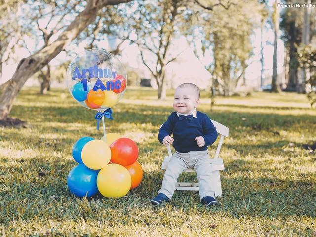 Ensaios externos de Arthur, 1º aninho. <3